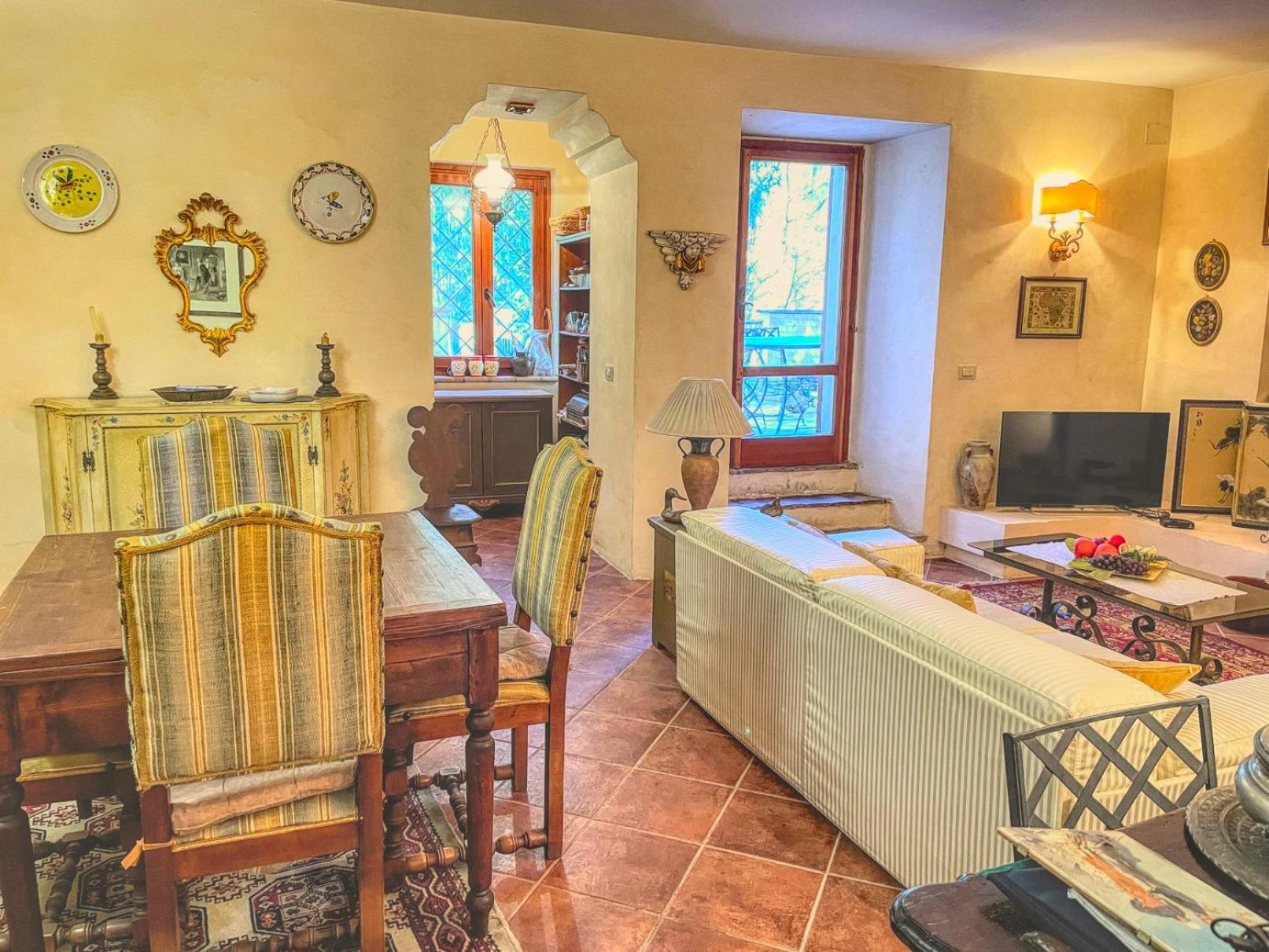 Vila Garden House Cerreto di Spoleto Exteriér fotografie